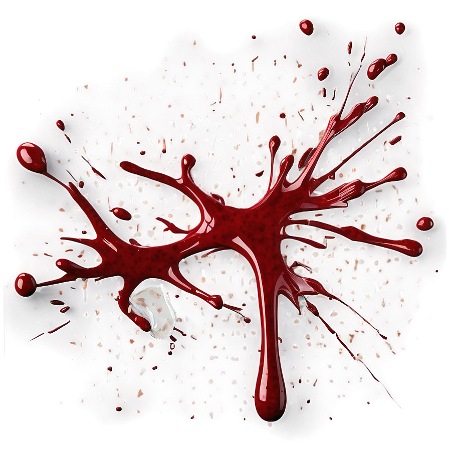 High-Quality Blood Splatter PNG vmb PNG image with a transparent background, free high-resolution download