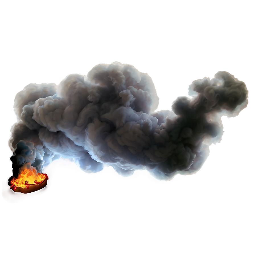 High-quality Fire Smoke Png 17