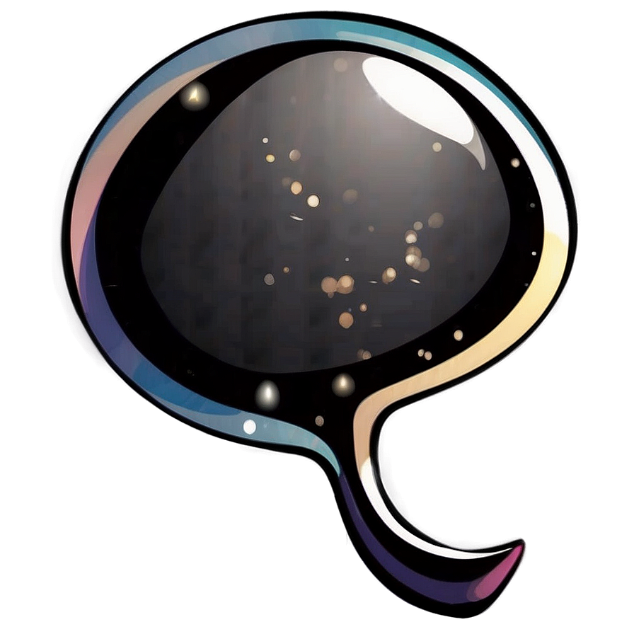 "High-Quality Speech Bubble PNG for Comics" irc63 PNG image with a transparent background, free high-resolution download