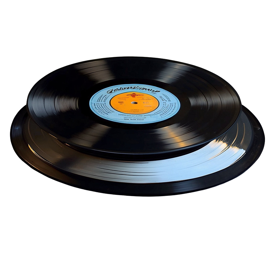 High-quality Vinyl Record Png 05242024