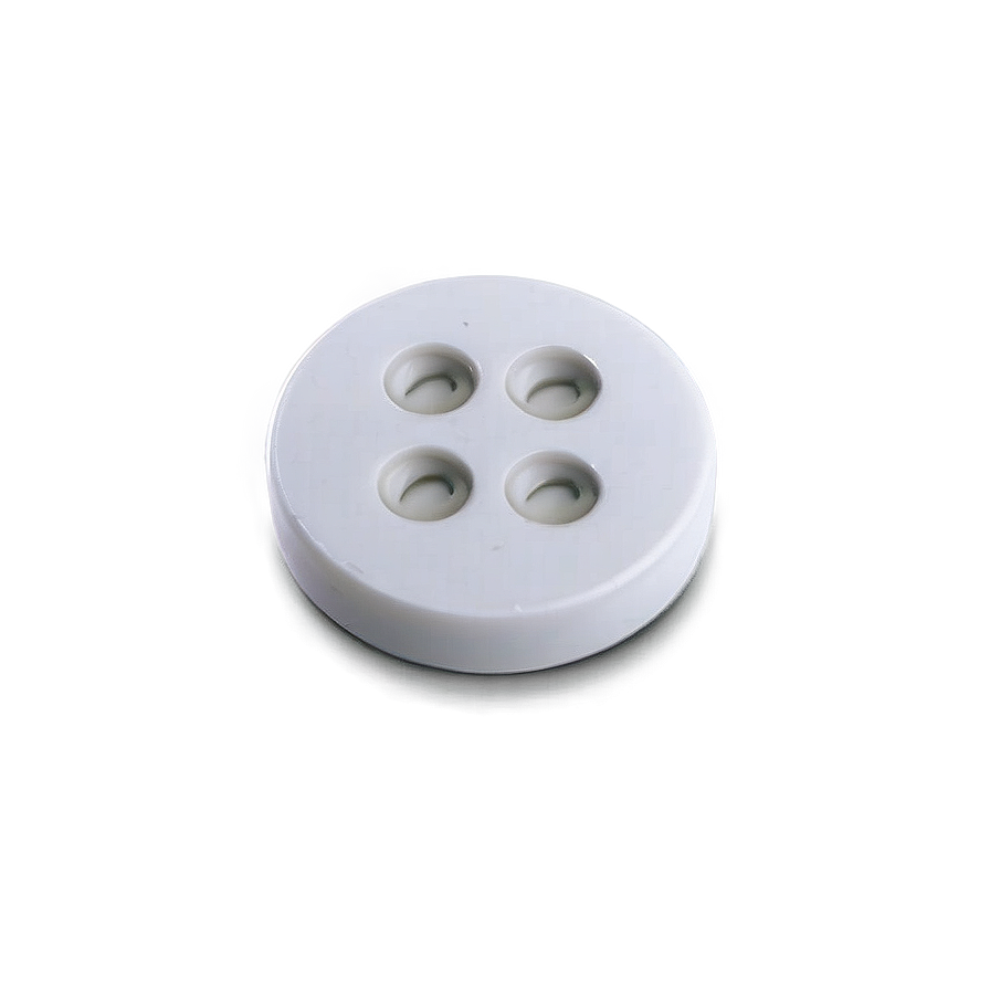 High-quality White Button Png 06272024