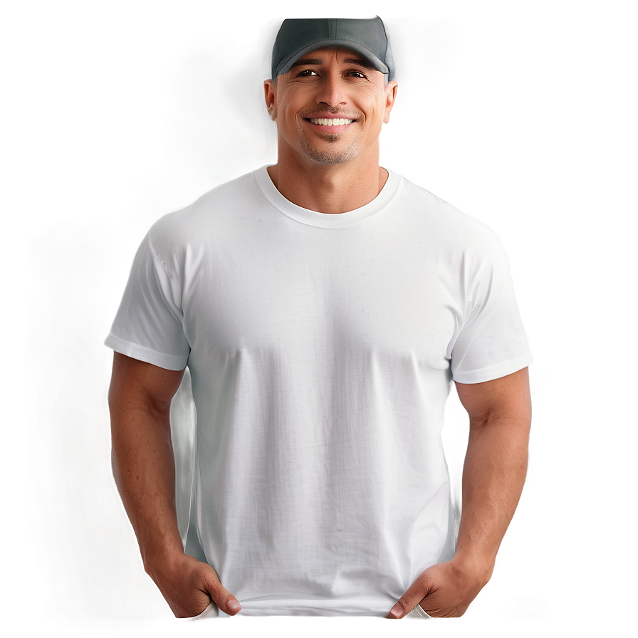 High-quality White T-shirt Png 05252024