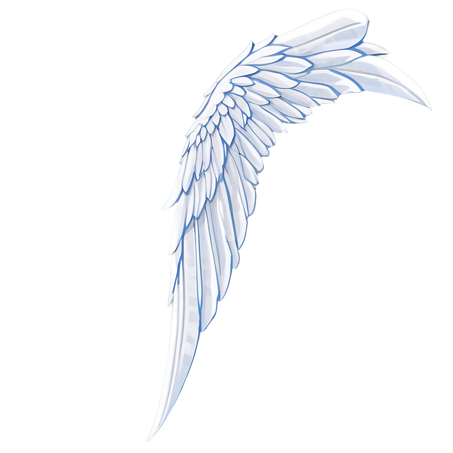 High-quality White Wings Png 06262024