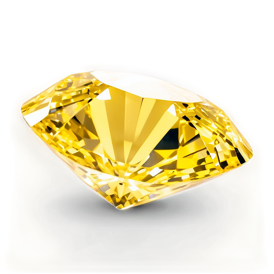 High Quality Yellow Diamond Png Lod24