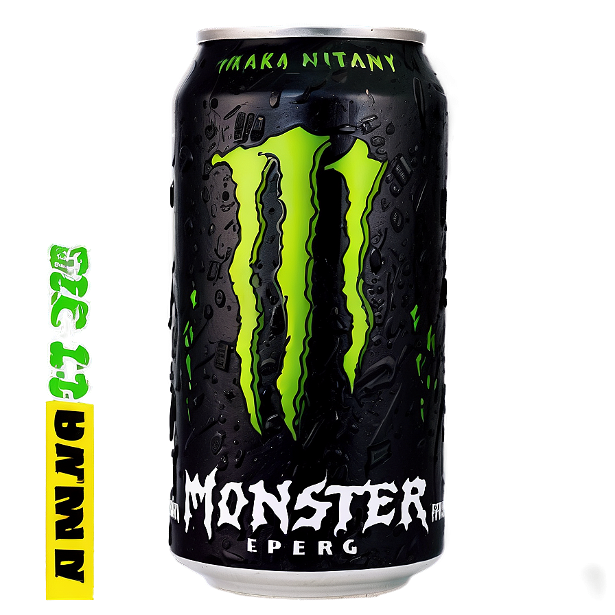 High-Res Monster Energy Can Artwork PNG 06202024 PNG image with a transparent background, free high-resolution download
