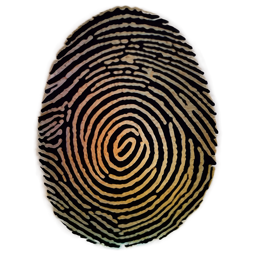 High-Resolution Fingerprint Image PNG cby10 PNG with transparent background