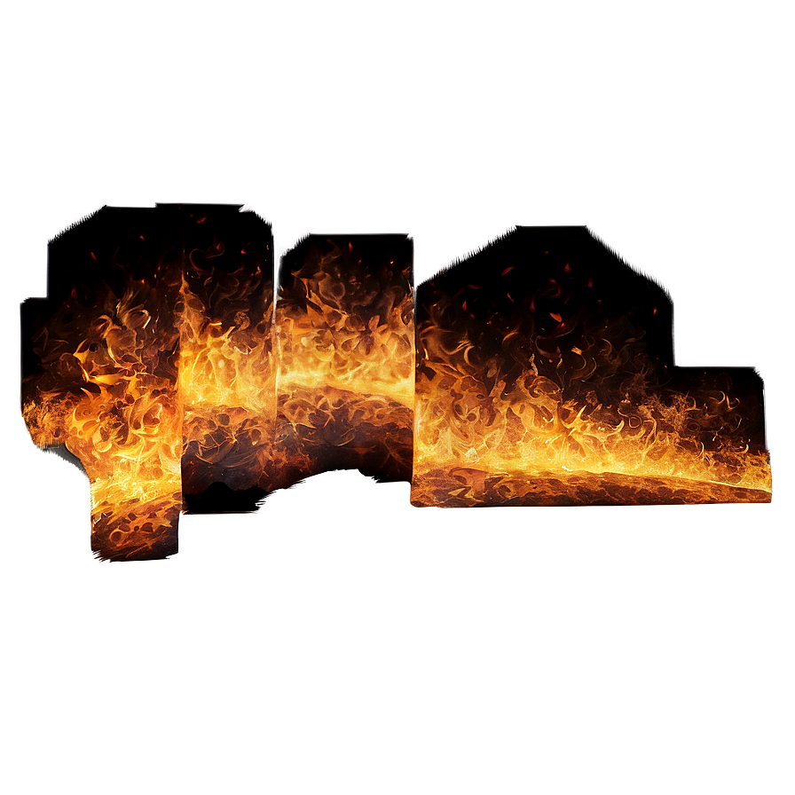 High-resolution Fire Overlay Png Xib