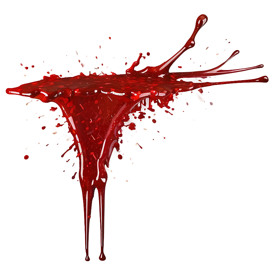 High-resolution Red Blood Splatter Png Ejk