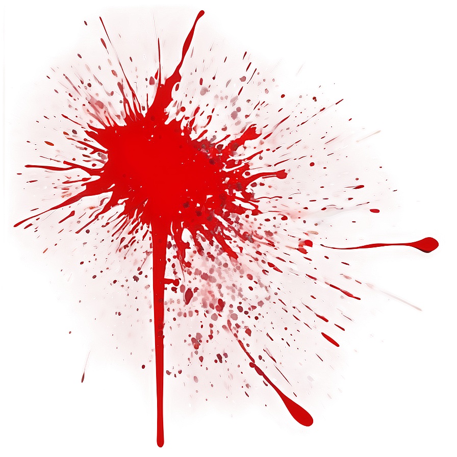 High-resolution Red Splatter Png Stj