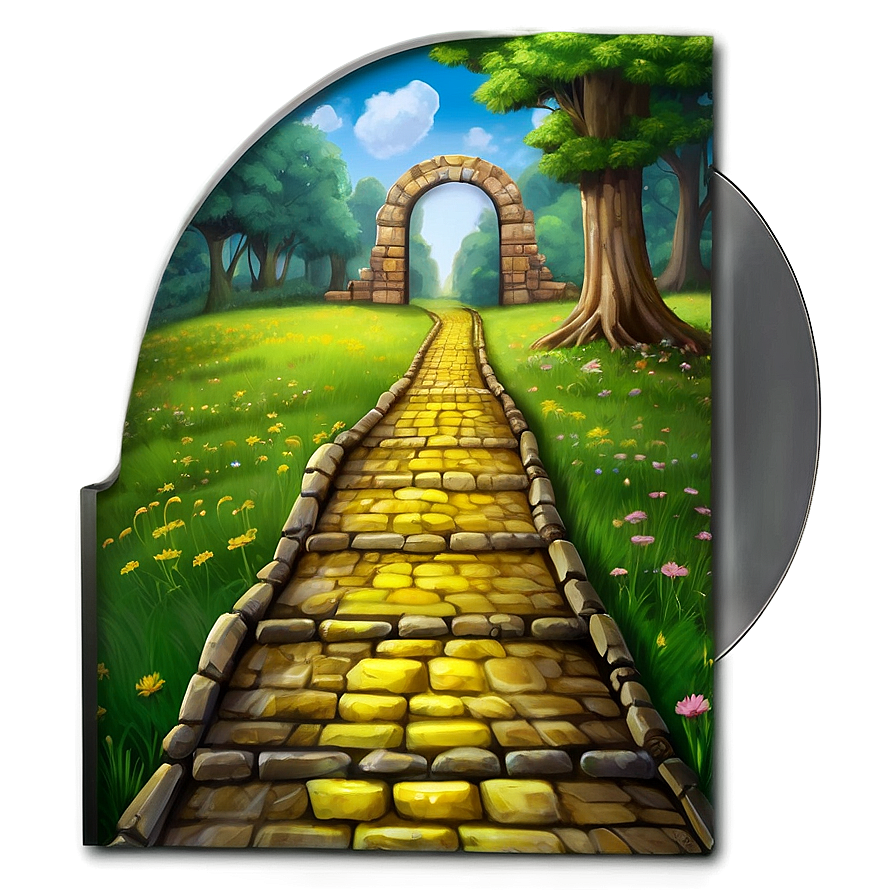 High Resolution Yellow Brick Road Png Gqo59