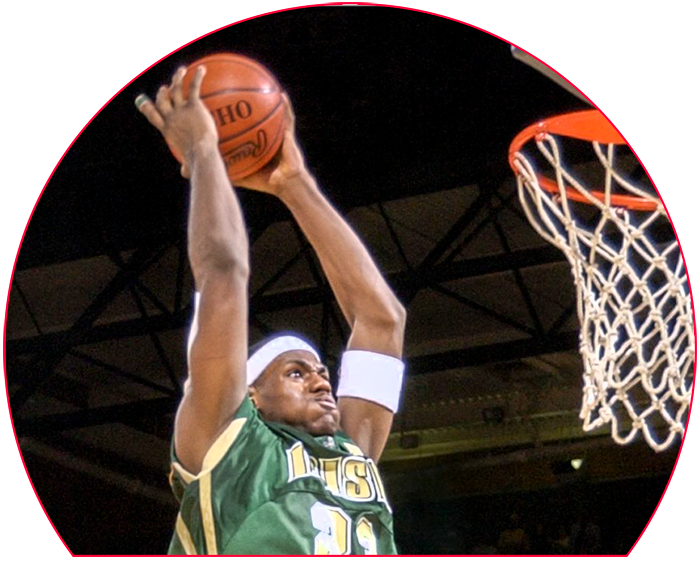 High School Basketball Dunk Action