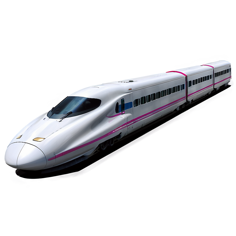 High-speed Bullet Train Png 13