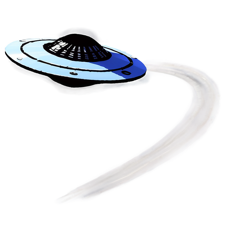 High-speed Flying Saucer Png 06202024