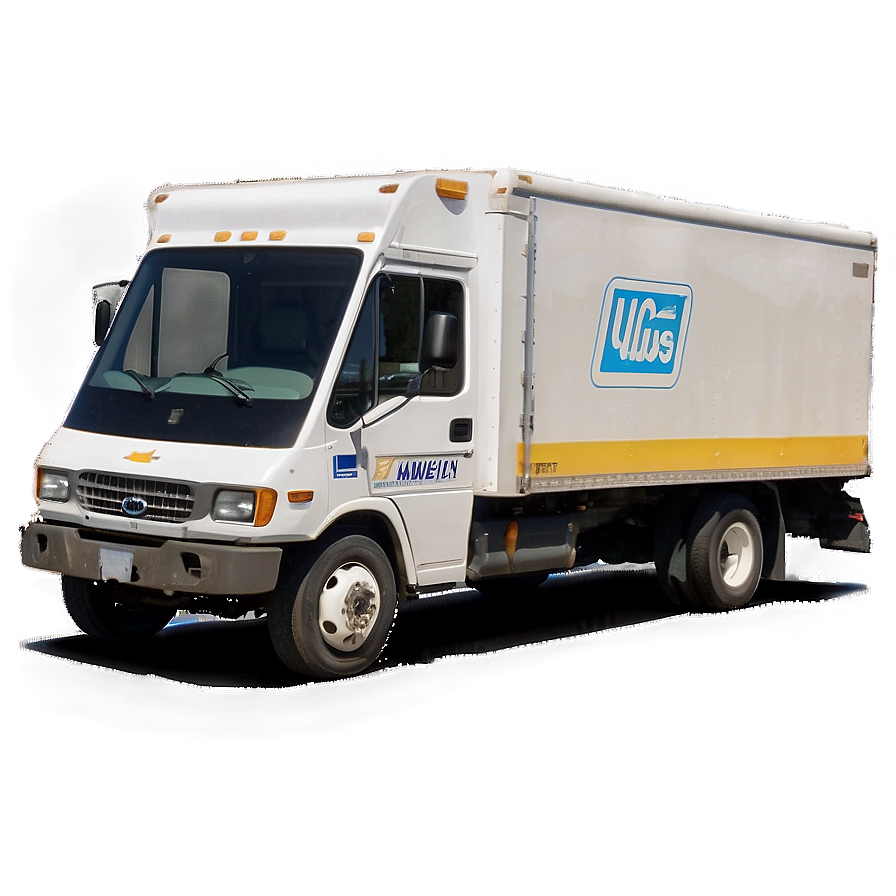 High-speed Mail Truck Delivery Png 30