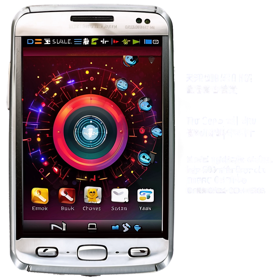 High-Tech Cell Phone PNG 88 PNG with transparent background