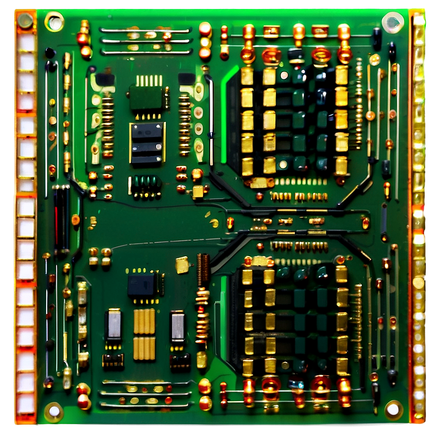 High-tech Circuit Board Png Myp2