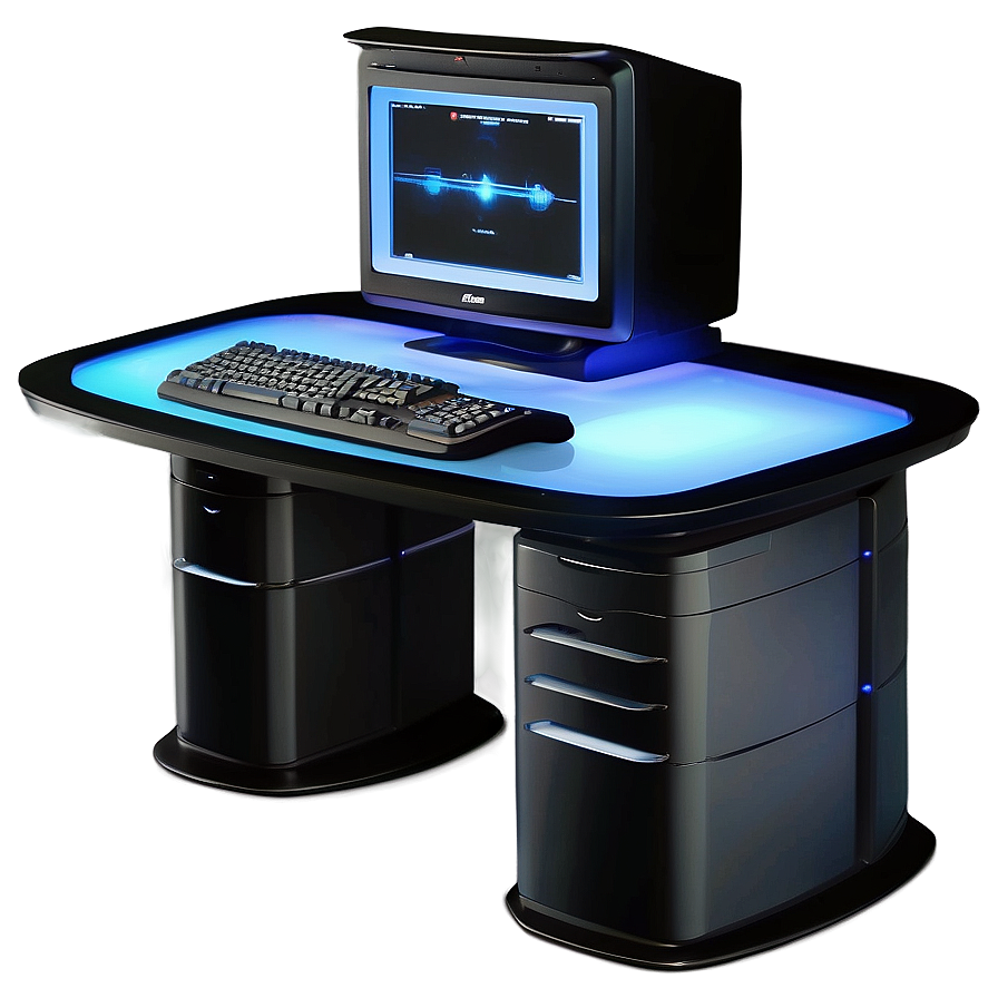 High Tech Computer Desk Png 40