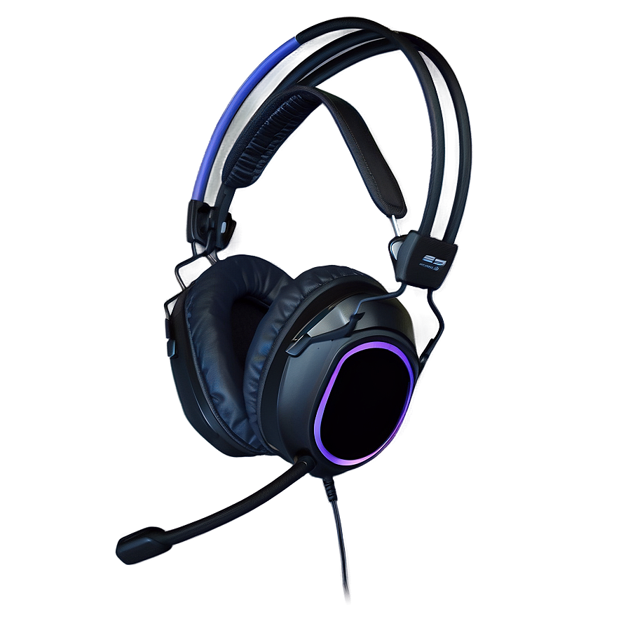 High-tech Gaming Headset Png 29