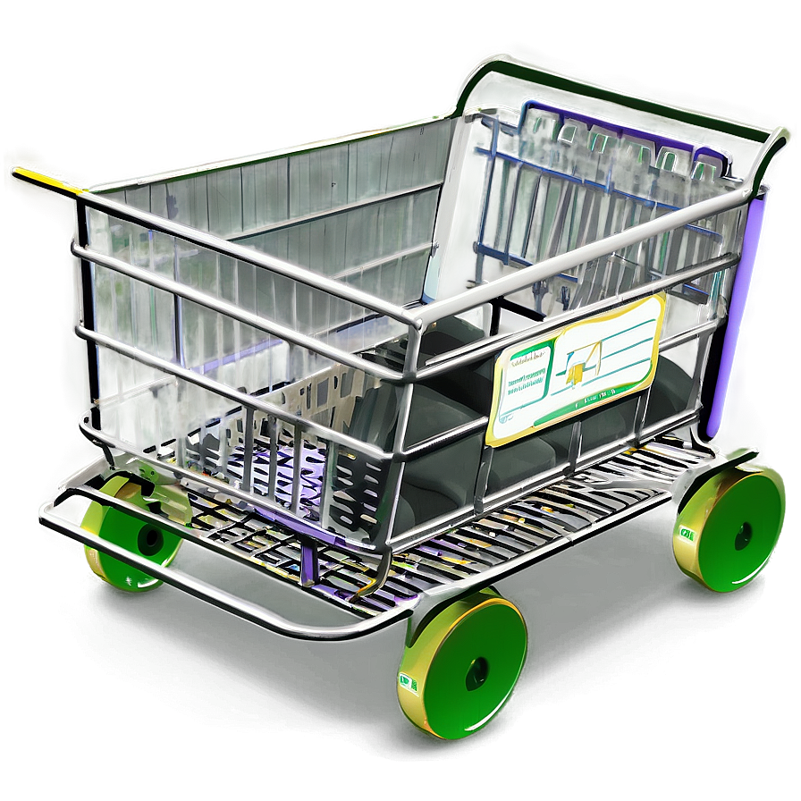 High Tech Grocery Cart Png 18