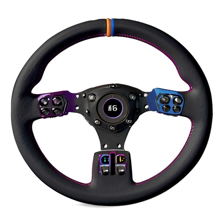 High-tech Steering Wheel Png 13