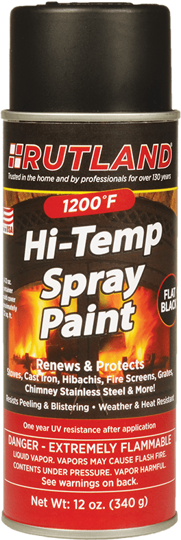80 Rutland High Temp Spray Paint - High Temp Paint, HD Png Download PNG with transparent background