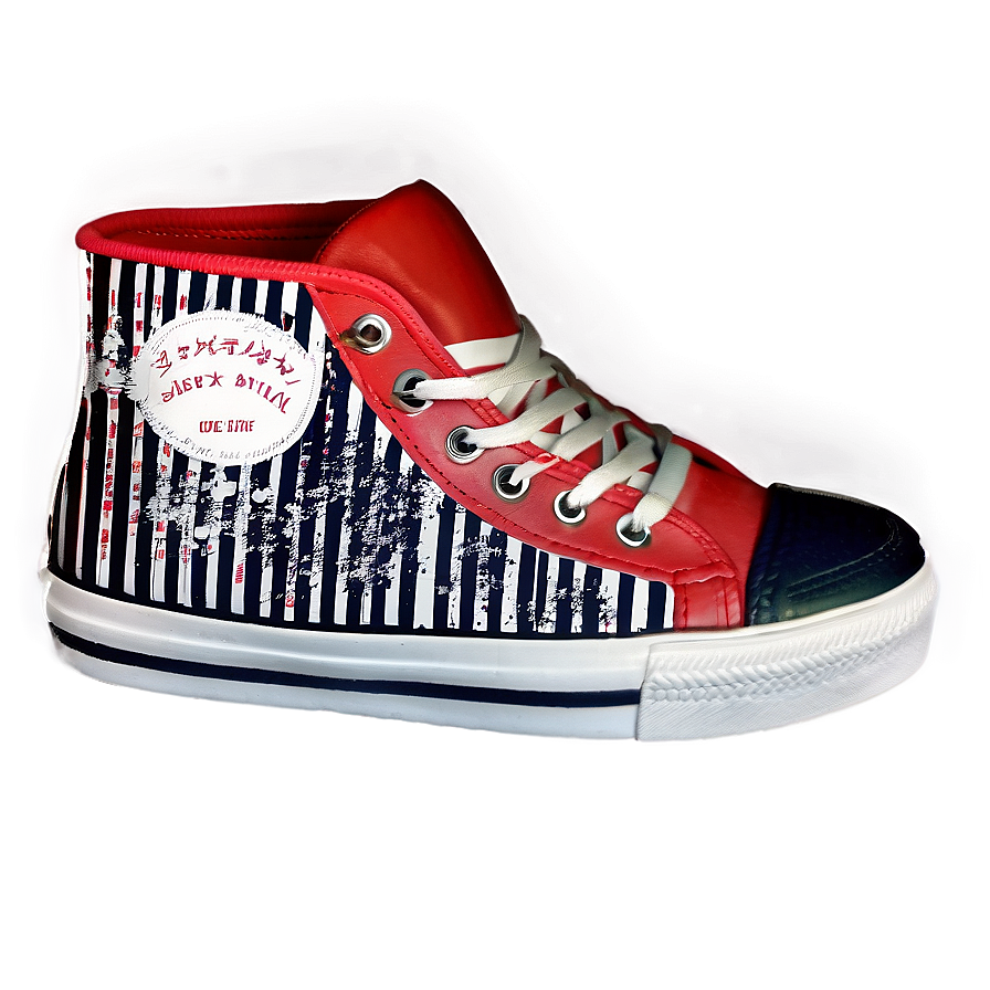 High-top Sneaker Style Png 06112024