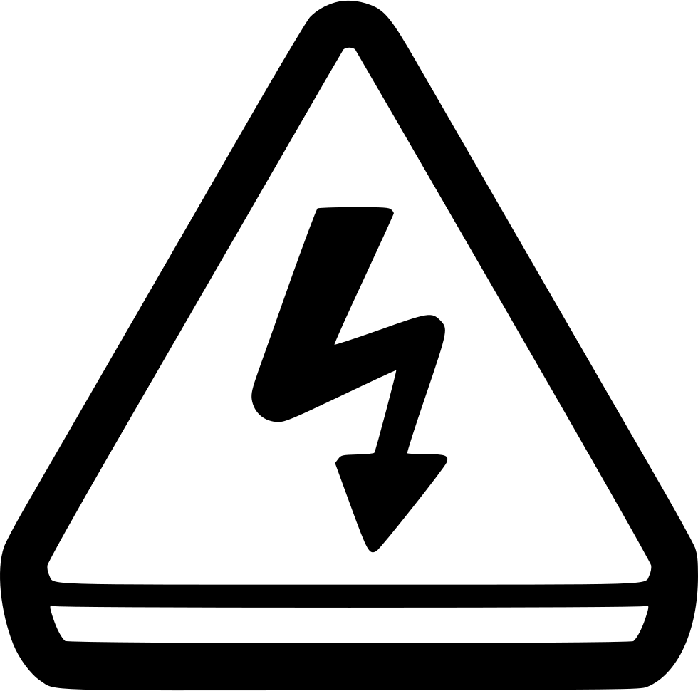 High Voltage Warning Sign