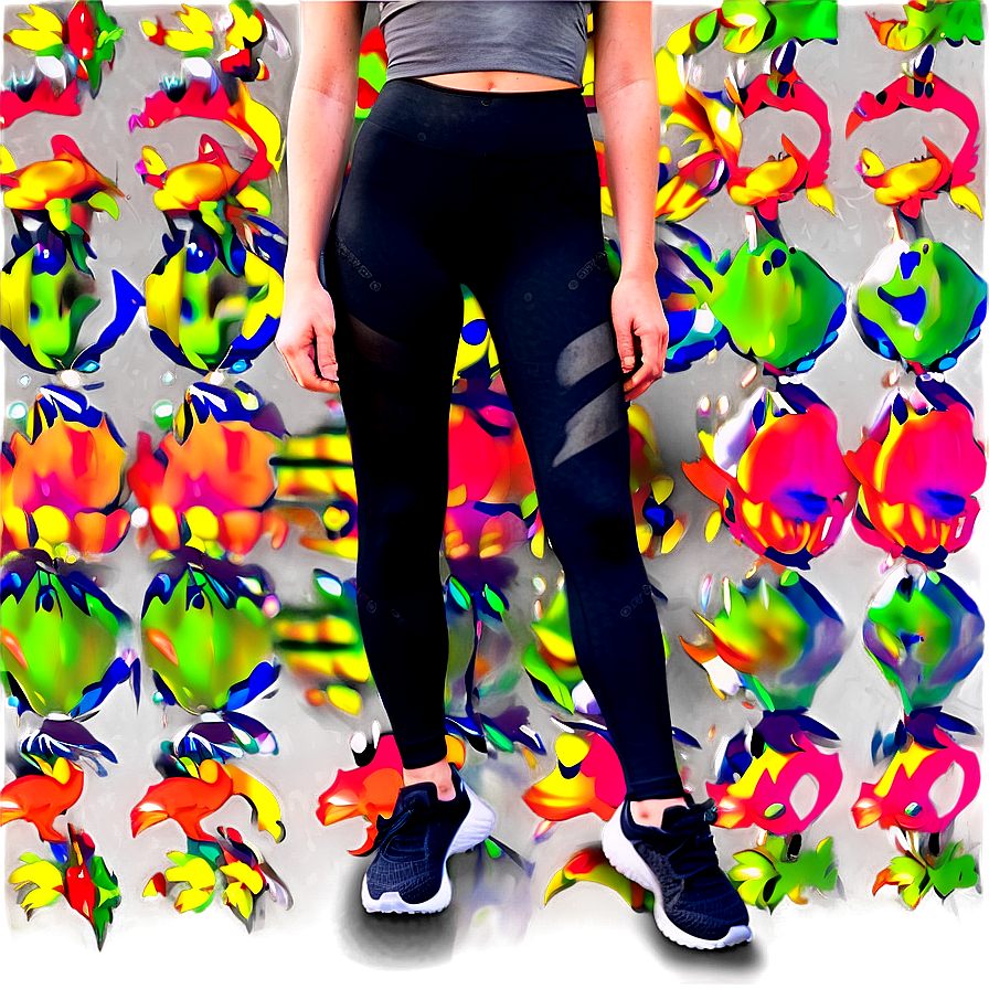 High Waisted Leggings PNG 06202024 PNG with transparent background