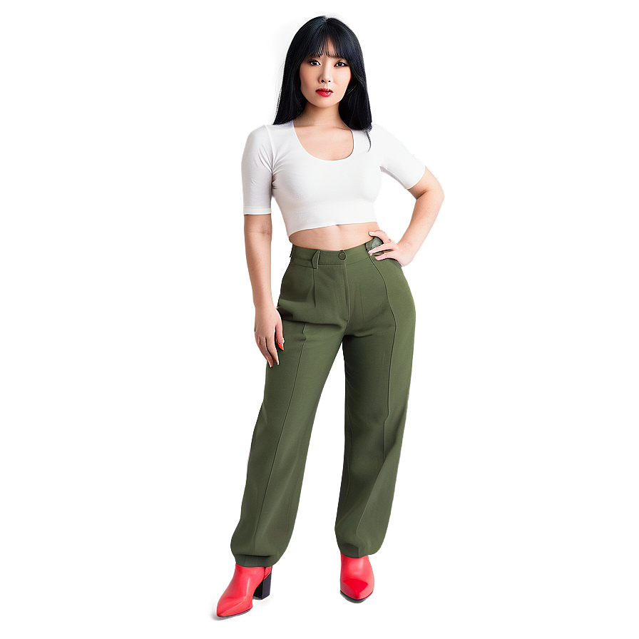 High Waisted Pants Png Ksh