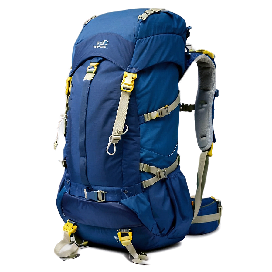 Hiking Backpack Loaded PNG 8 PNG with transparent background