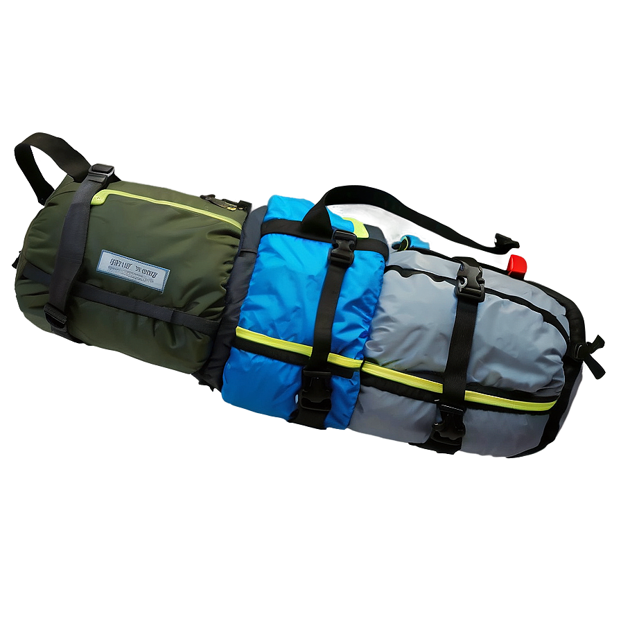 Hiking Backpack Loaded PNG fol PNG with transparent background