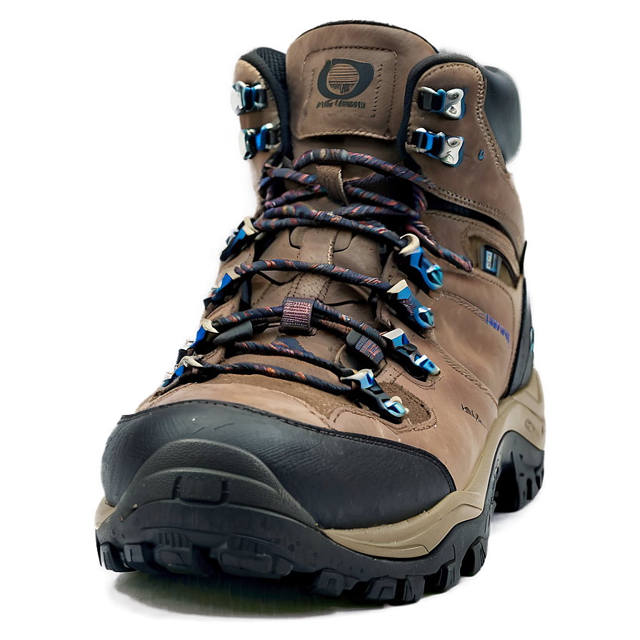 Hiking Boot For Rough Terrain Png Icw47