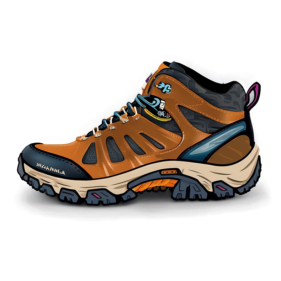 Hiking Boot For Summer Trails Png 48