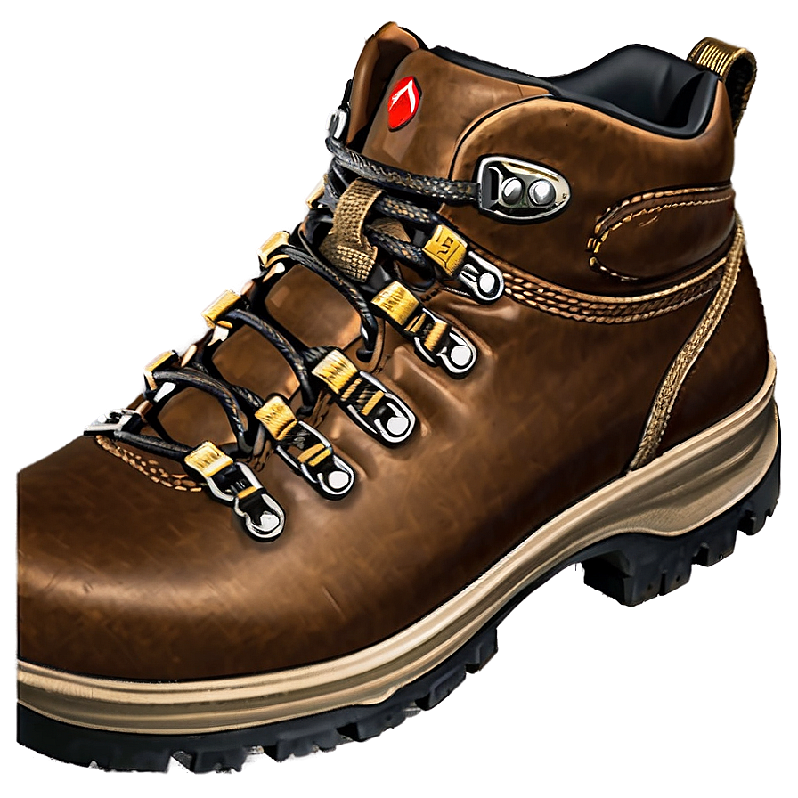 Hiking Boot With Anti-slip Design Png 18