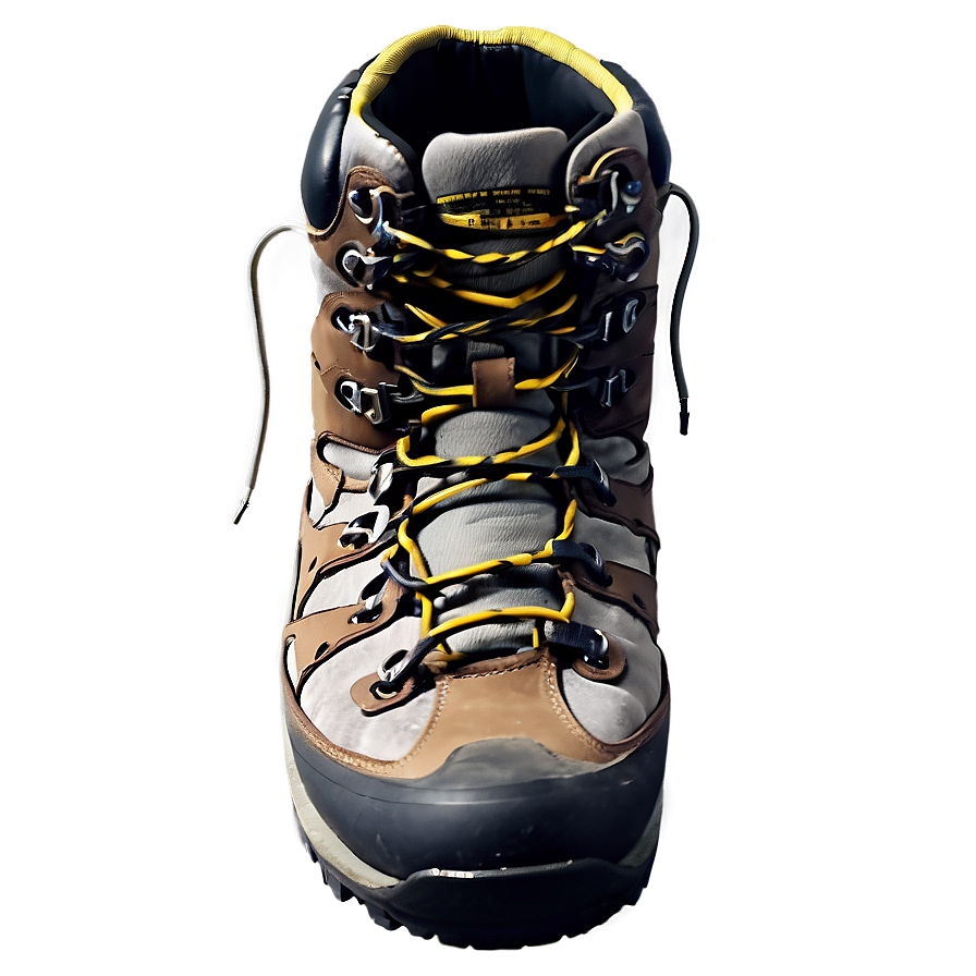 Hiking Boot With Anti-slip Design Png Jxd44