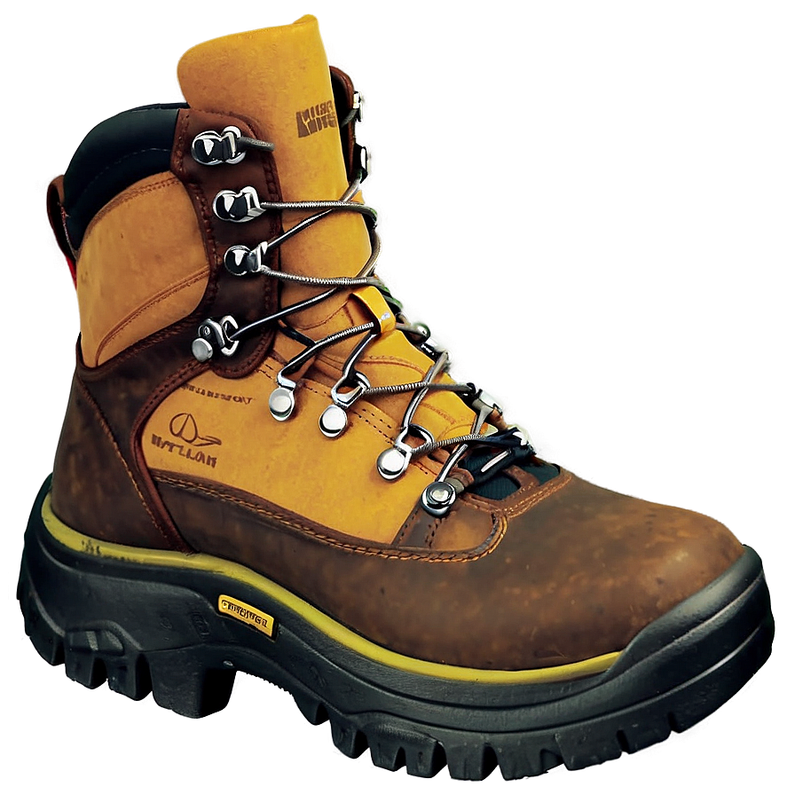 Hiking Boot With Grip Sole Png 41