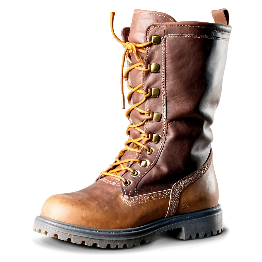 Hiking Boot With Lace-up Design Png 06282024