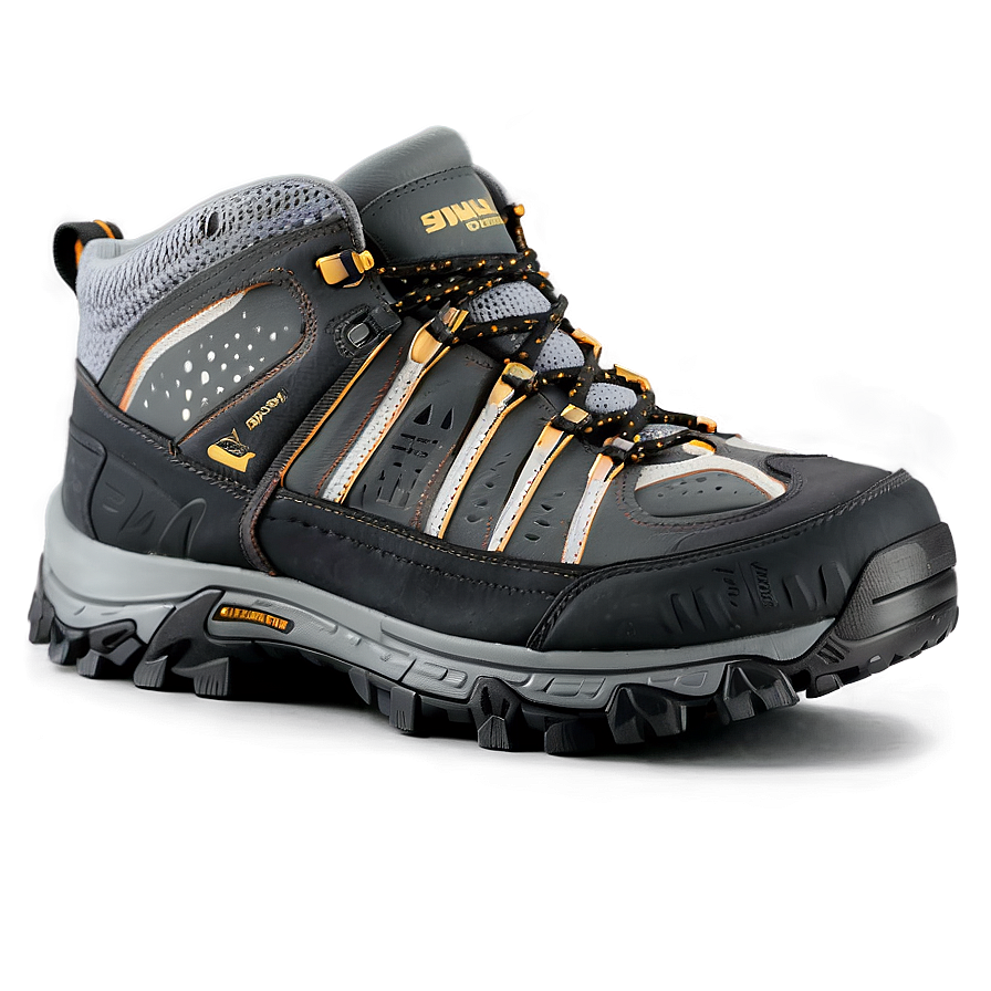 Hiking Boot With Reflective Details Png 51