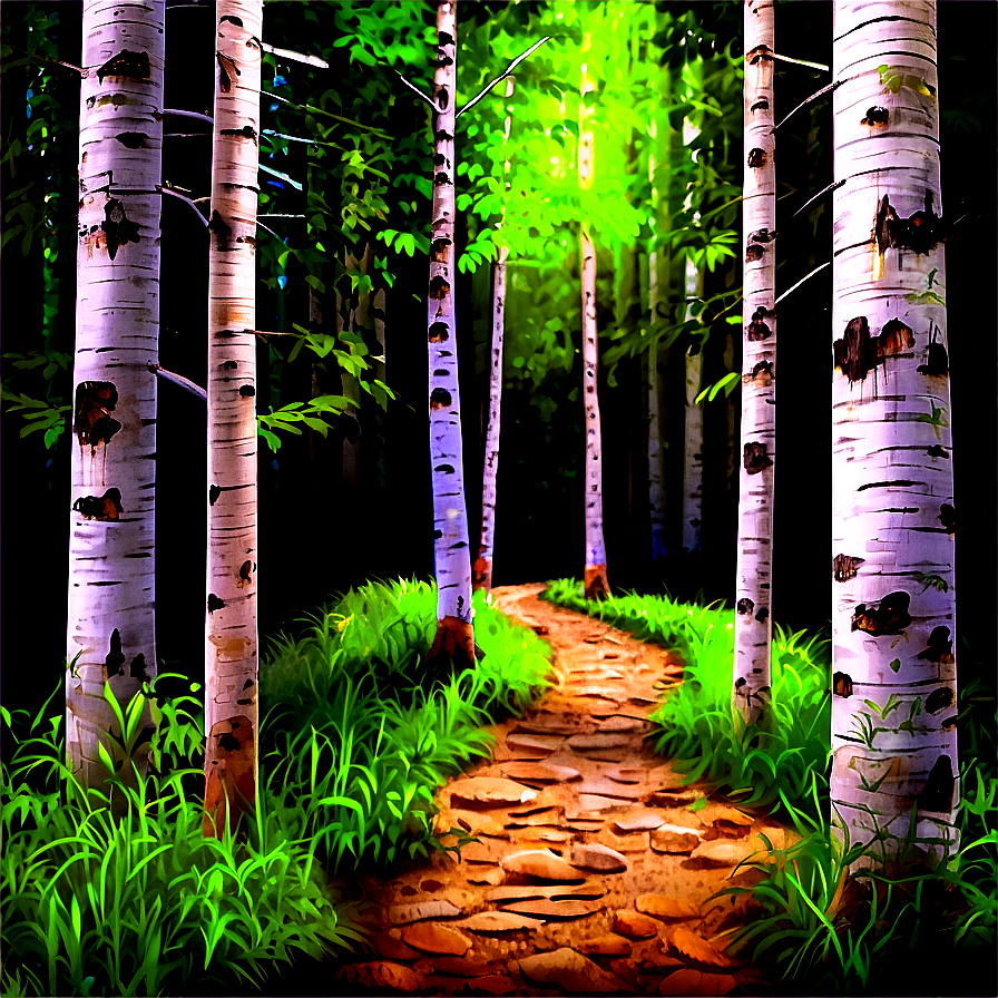 Hiking Path Through Woods PNG xxl87 PNG with transparent background