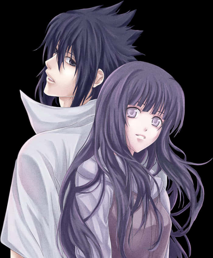 Hinata Hyuga Dan Sasuke - Sasuhina Sasuke X Hinata Art, HD Png Download PNG with transparent background