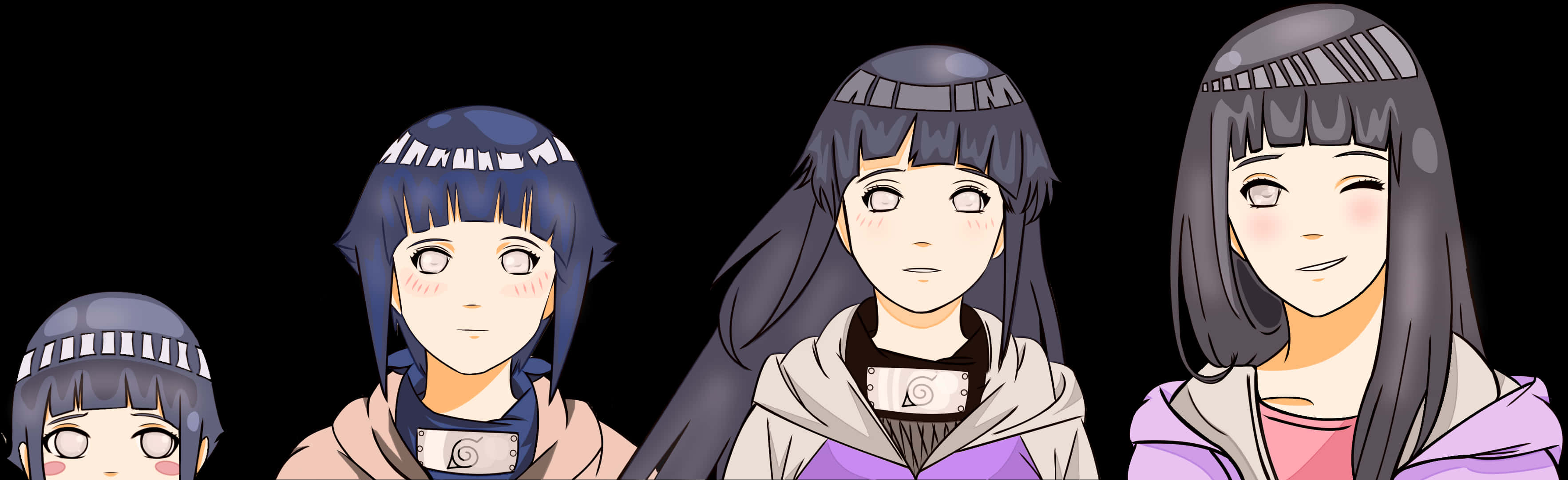 Hinata Hyuga Expressions