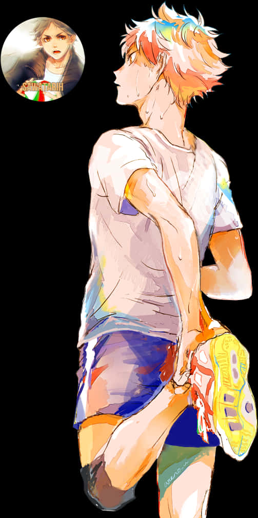 Hinata Shoyo Fanart, HD Png Download PNG with transparent background