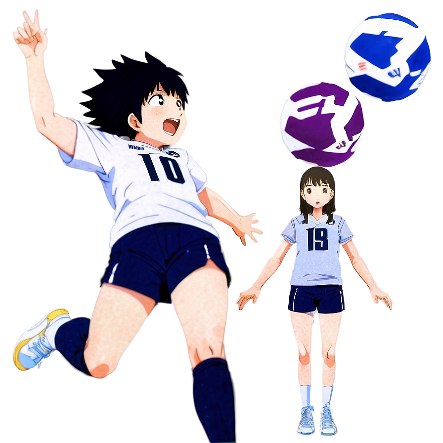 Hinata Spiking Haikyuu PNG ulx PNG with transparent background