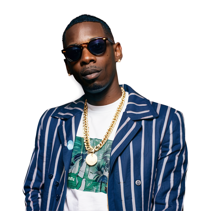 Hip Hop Artist Young Dolph PNG fof25 PNG with transparent background