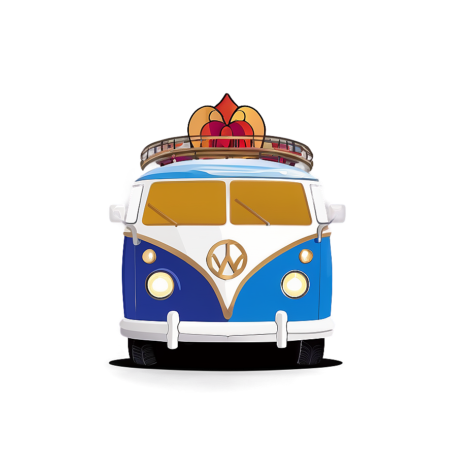 Hippie Bus Vector Png Mgv13