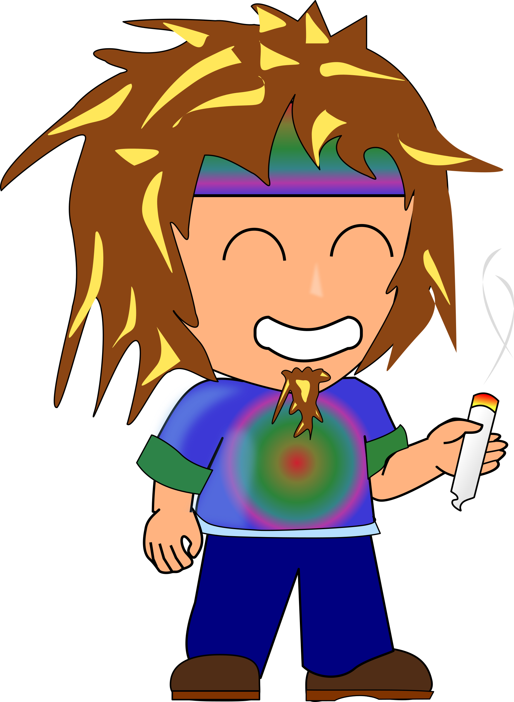 Hippie Clip Arts - Clip Art Hippie Png, Transparent Png PNG with transparent background