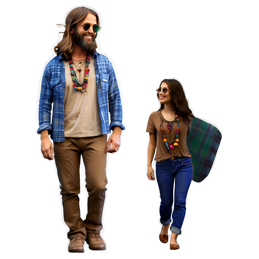 Hippie Lifestyle Illustration Png Yvw74