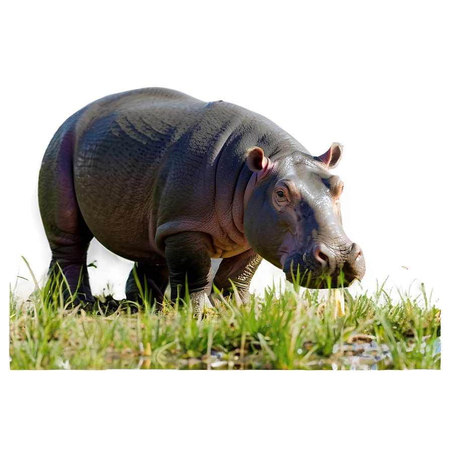 Hippo And Calf Png Stj75