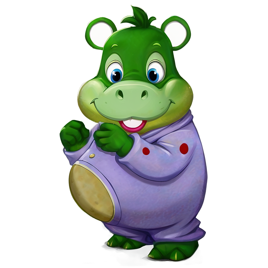 Hippo Mascot Png 05242024