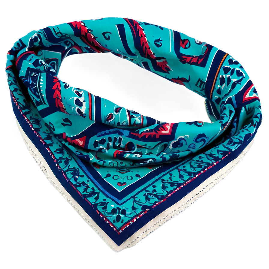 Hipster Bandana Pattern PNG 05242024 PNG with transparent background